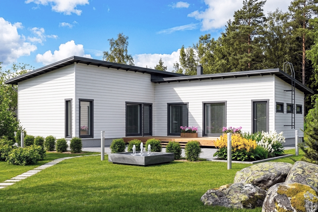 Lappeenrannan Laaturakennus rakentaa omakotitaloja